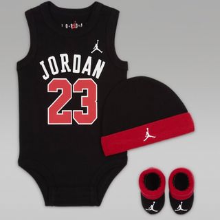 ジョーダン(Jordan Brand（NIKE）)のベビーボディースーツセット(ロンパース)