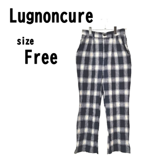 【F】Lugnoncure ルノンキュール レディース 薄手 パンツ 肌触りよし(カジュアルパンツ)