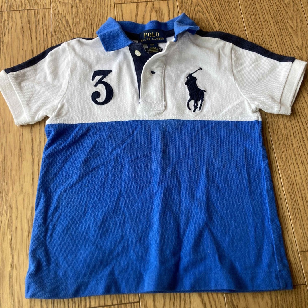 POLO RALPH LAUREN(ポロラルフローレン)のラルフローレン　ビックポロ　サイズ95  キッズ/ベビー/マタニティのキッズ服男の子用(90cm~)(Tシャツ/カットソー)の商品写真