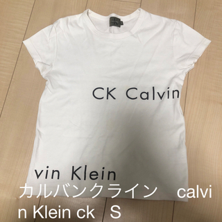 カルバンクライン　calvin Klein ck ロゴ　Tシャツ　レディース　S