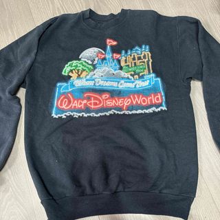 Disney - Disney World スウェット 光る 古着 ビンテージ ディズニー