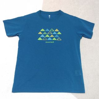 モンベル(mont bell)のモンベル　キッズ　ウィックロン  Tシャツ　140   やま　WIC.T(Tシャツ/カットソー)