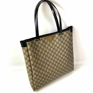 Gucci - GUCCI グッチ　GGスプリーム　PVC ハンドバッグ　トートバッグ