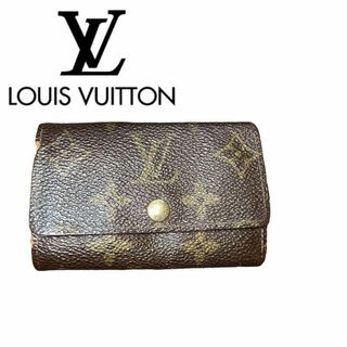 ルイヴィトン(LOUIS VUITTON)の即日発送 LOUIS VUITTON 6連 キーケース pvc ブラウン(キーホルダー)