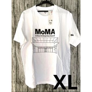 ユニクロ(UNIQLO)の新品未使用　ユニクロ MOMA  Tシャツ　XL(Tシャツ/カットソー(半袖/袖なし))