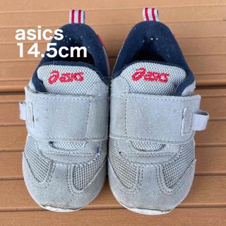 asics - asics アシックス 14.5cm スニーカー グレー