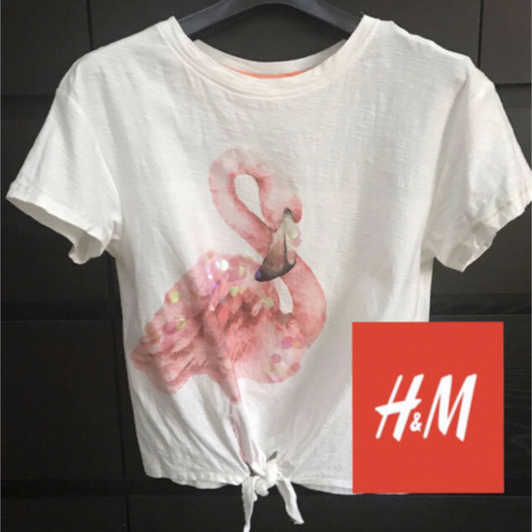 H&M(エイチアンドエム)のH & M ♡ トップス レディースのトップス(Tシャツ(半袖/袖なし))の商品写真