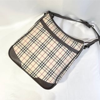 BURBERRY - 正規品 バーバリー ショルダーバッグ ノバチェック ベージュ ポシェット 肩掛け