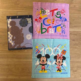 ディズニー(Disney)のディズニータオル３点セット(タオル/バス用品)