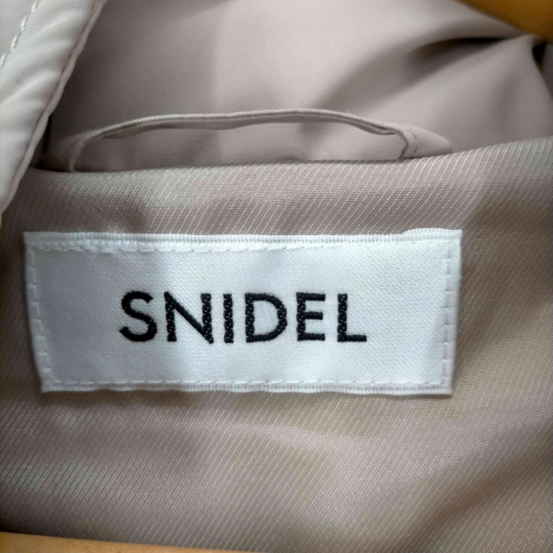 SNIDEL(スナイデル)のsnidel(スナイデル) シンダウンブルゾンコート アウター フード アウター レディースのジャケット/アウター(ブルゾン)の商品写真