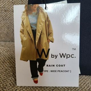 ダブルピーシー(Wpc.)の新品　未使用　未開封　Wpc.　レインコート　ネイビー(レインコート)