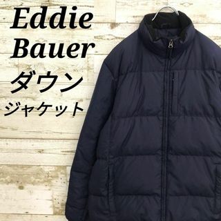 エディーバウアー(Eddie Bauer)の【k7038】USA古着エディーバウアーダウンジャケットテックブルゾンアウター(ダウンジャケット)