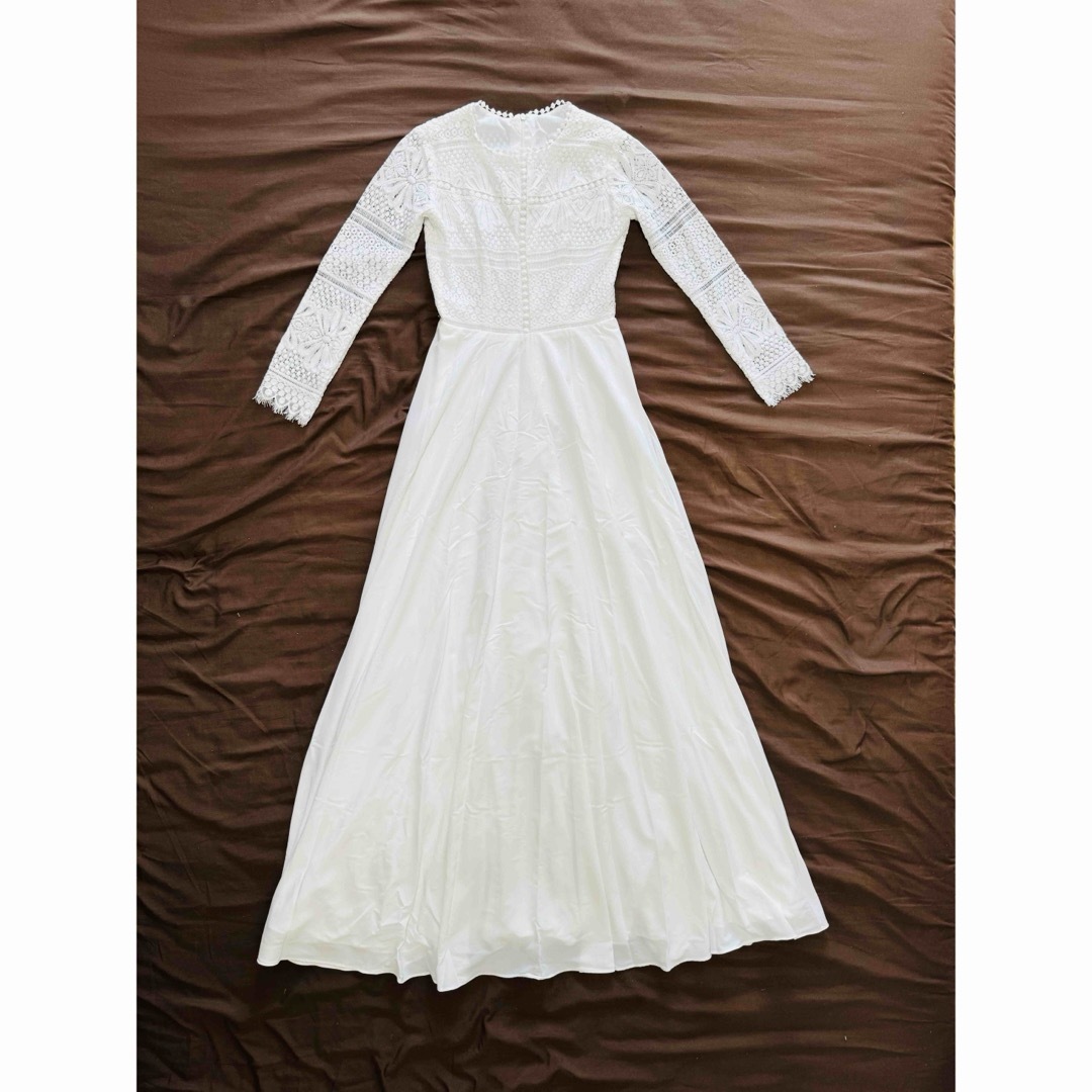 2way ウェディングドレス•結婚式のプチ前撮りドレス レディースのフォーマル/ドレス(ウェディングドレス)の商品写真