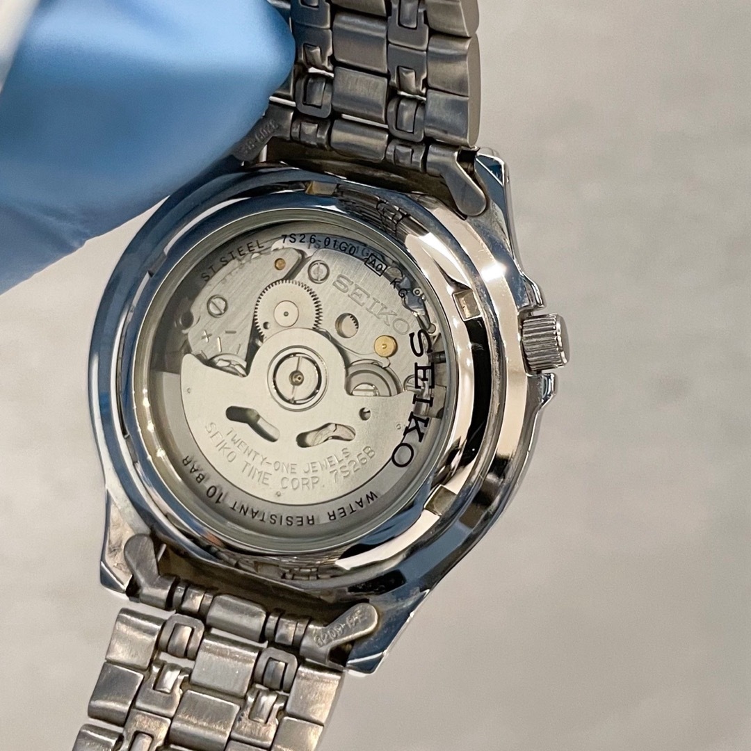 SEIKO(セイコー)のセイコー 5SPORTSスポーツ 7S26-01G0 自動巻きオートマティック  メンズの時計(腕時計(アナログ))の商品写真