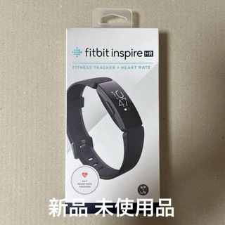 Fitbit フィットネストラッカー INSPIRE HR BLACK 未使用