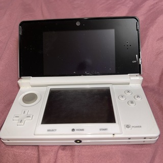 ニンテンドウ(任天堂)のNintendo 3DS 本体 アイスホワイト(携帯用ゲーム機本体)