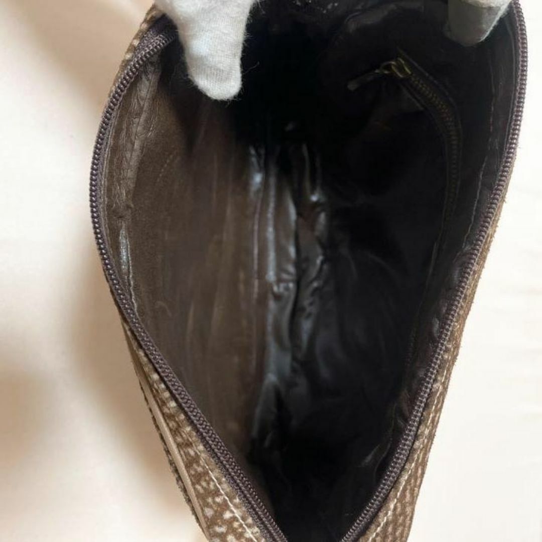 美品✨SILVANOBIAGINIシルヴァーノビアジーニショルダーバッグブラウン レディースのバッグ(ショルダーバッグ)の商品写真