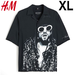 エイチアンドエム(H&M)の新品 H&M × カートコバーン NIRVANA コラボ シャツ XL(シャツ)