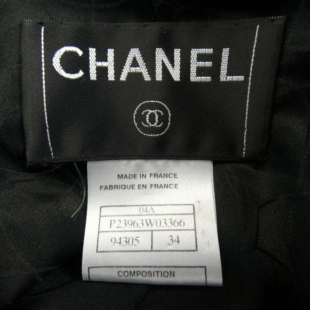CHANEL(シャネル)のシャネル CHANEL レザージャケット レディースのジャケット/アウター(テーラードジャケット)の商品写真