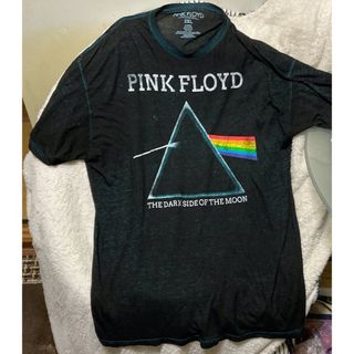 洗濯済　海外直輸入古着Tシャツ　PINK FLOYDピンクフロイド　狂気　2XL(Tシャツ/カットソー(半袖/袖なし))