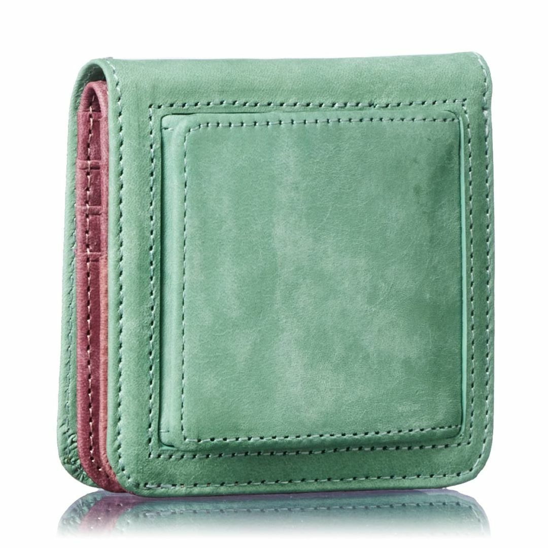 【色: Green】[HENLY COAT] 下町のお 財布 屋さんが作った 使 レディースのバッグ(その他)の商品写真