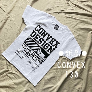 コンベックス(CONVEX)の新品 コンベックス130 Tシャツ ミュータン 白 ホワイト(Tシャツ/カットソー)
