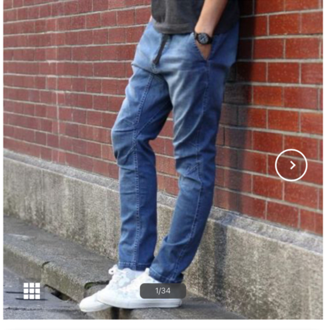 coen(コーエン)のCoen ストレッチスキニーデニムクライミングパンツ メンズのパンツ(デニム/ジーンズ)の商品写真