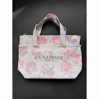 L'OCCITANE - L'OCCITANE ロクシタン　トートバッグ　内ポケット付き　フラワー　薔薇