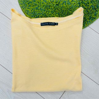 ラルフローレン(Ralph Lauren)のラルフローレン M 細ボーダー 半袖 Tシャツ カットソー(Tシャツ/カットソー(半袖/袖なし))