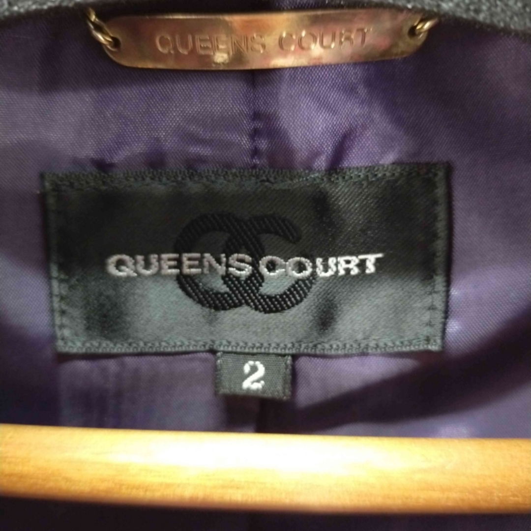 QUEENS COURT(クイーンズコート)のQUEENS COURT(クイーンズコート) ツイードコート アウター ロング  レディースのジャケット/アウター(その他)の商品写真