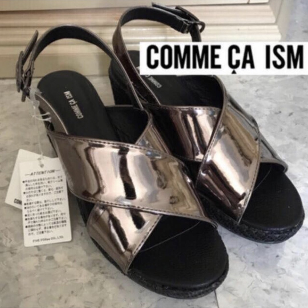 COMME CA ISM(コムサイズム)の 「COMME CA ISM」ウェッジソール サンダル レディースの靴/シューズ(サンダル)の商品写真