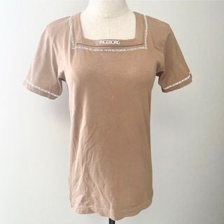 インゲボルグ(INGEBORG)のインゲボルグ　ラインロゴ　カットソー(Tシャツ(半袖/袖なし))