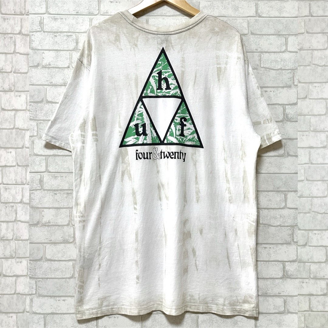 HUF(ハフ)のHUF ハフ ビッグロゴ ビッグシルエット タイダイ柄 Tシャツ メンズのトップス(Tシャツ/カットソー(半袖/袖なし))の商品写真