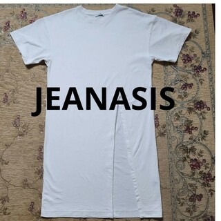ジーナシス(JEANASIS)のJEANASISワンサイドスリットロングＴ¥6,050(Tシャツ(半袖/袖なし))