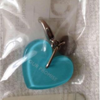 新品☆ストラップ ハート(キーホルダー)