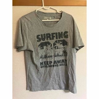 Tシャツ　メンズ　グレー(Tシャツ/カットソー(半袖/袖なし))