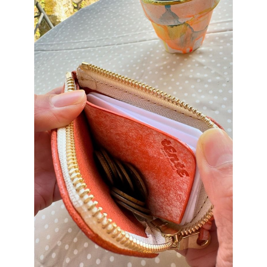 tente レザーコインカードケース　マルゴーフォグ レディースのファッション小物(財布)の商品写真