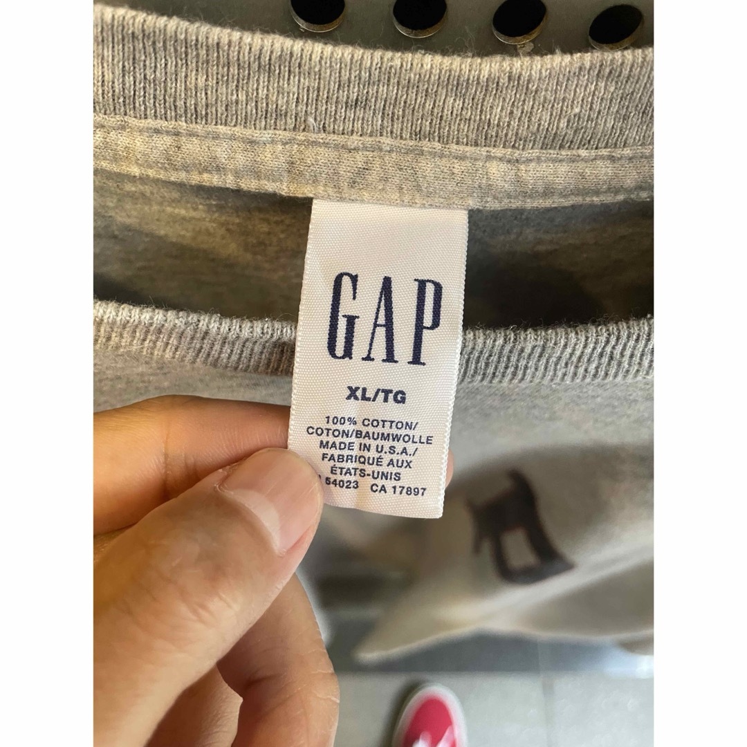GAP(ギャップ)の古着　ヴィンテージ　Tシャツ　プリントTシャツ　GAP ビックサイズ　シンプル メンズのトップス(Tシャツ/カットソー(半袖/袖なし))の商品写真
