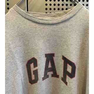 ギャップ(GAP)の古着　ヴィンテージ　Tシャツ　プリントTシャツ　GAP ビックサイズ　シンプル(Tシャツ/カットソー(半袖/袖なし))