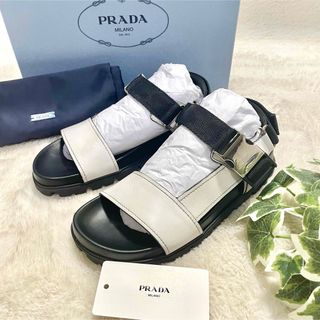 プラダ(PRADA)の【箱付き】PRADA プラダ ストラップサンダル CALZATURE DONNA(サンダル)