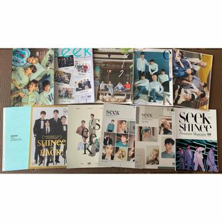 シャイニー(SHINee)のSHINee 日本ファンクラブ会報誌『SeeK』 VOL.8〜18号11冊セット(アイドルグッズ)