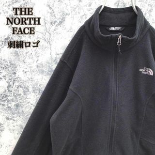 ザノースフェイス(THE NORTH FACE)のN269 US規格ノースフェイスワンポイント刺繍ロゴフリースジャケットビッグ美品(その他)