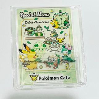 ポケモン(ポケモン)のポケモンカフェ　特典　喫茶チャデス　看板風　アクリルスタンド(その他)