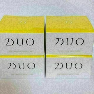 DUO ザ クレンジングバーム クリア 90g　4個セット(クレンジング/メイク落とし)