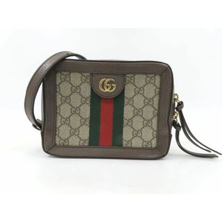 グッチ(Gucci)の【新着】グッチ 602576 GGスプリーム×レザー ベージュ エボニー  オフィディア ミニショルダーバッグ【池袋店】【中古】(メッセンジャーバッグ)