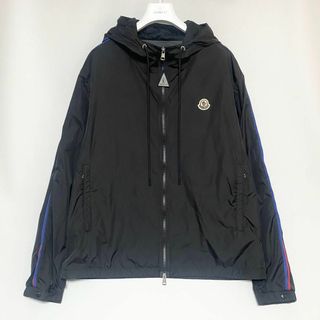 モンクレール(MONCLER)のMONCLER / HATTAB ナイロンジャケット ブラック(ナイロンジャケット)