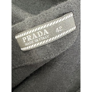 プラダ(PRADA)のPRADA  マイクロミニスカート42   wool 100%(ミニスカート)