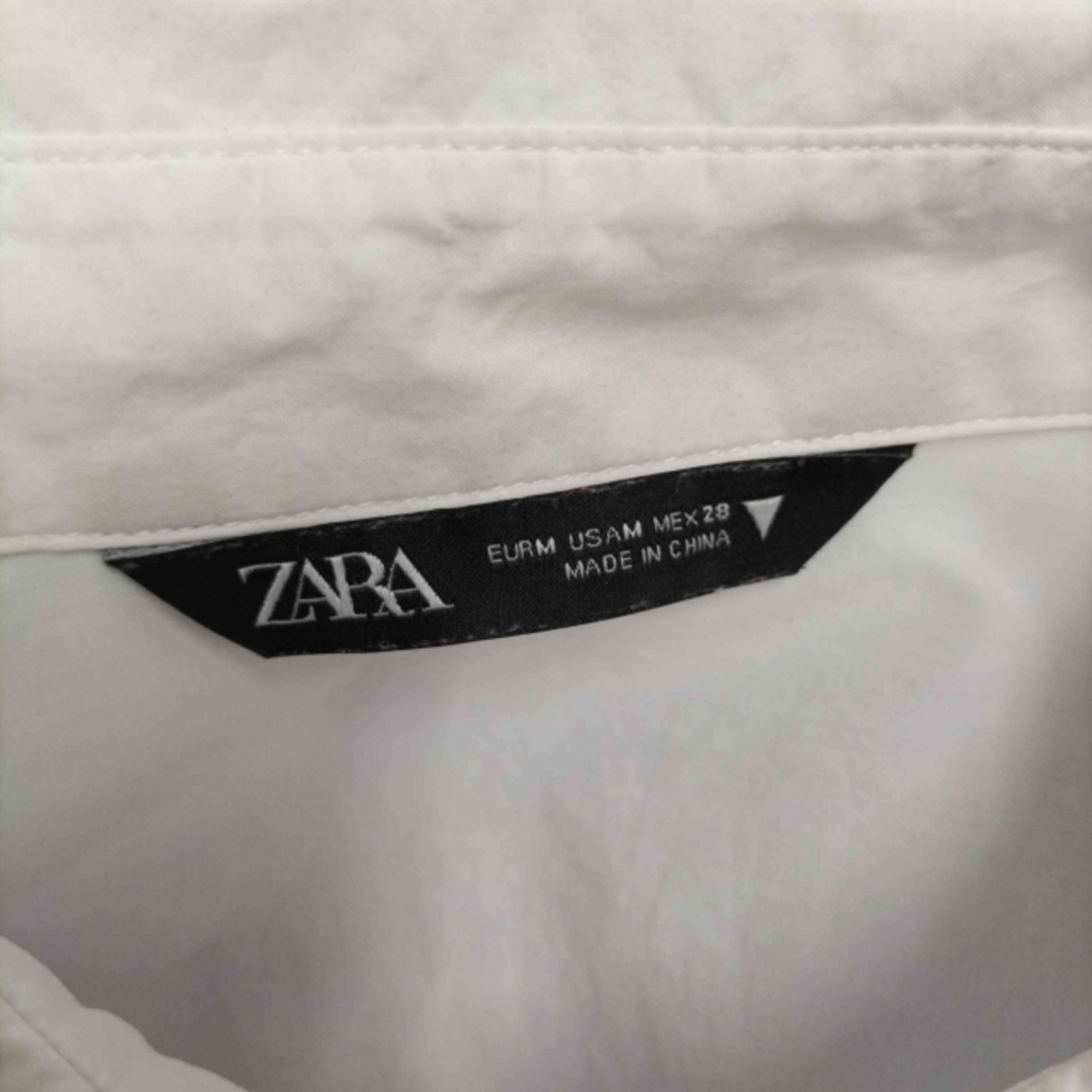 ZARA(ザラ)のZARA(ザラ) 比翼ボタン レギュラーカラーシャツ レディース トップス レディースのトップス(シャツ/ブラウス(長袖/七分))の商品写真