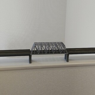 カトー(KATO`)のKATO  単線トラス鉄橋高架直線(鉄道模型)
