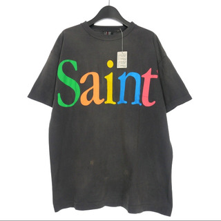 セントマイケル 24SS COLORFUL SAINT ロゴプリント Tシャツ